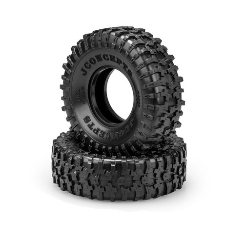 JConcepts Tusk 2.2" All Terrain Rock Crawler Tires (2) (Green) (Class 3 - 5.25") (JCO4090-02)